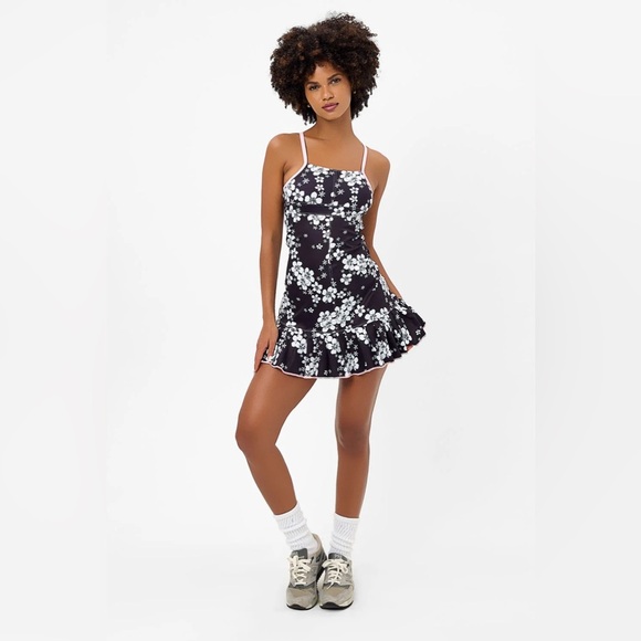 Swift Floral Tennis Dress - Plush Plumeria Small - Picture 1 of 9